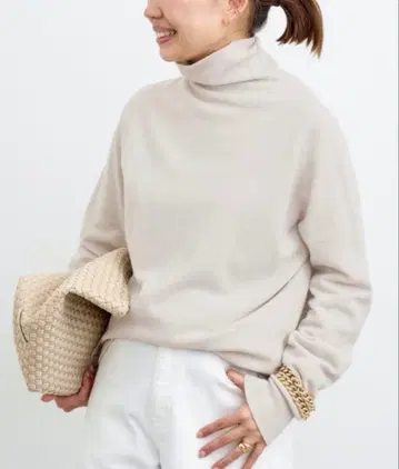 미사용 Deuxieme Classe CAPRI 터틀넥 풀오버