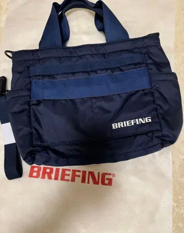 BRIEFING 네이비 카트백