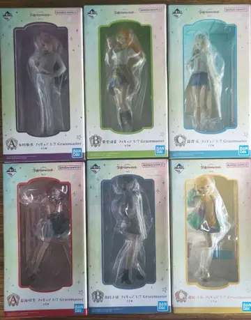 제일복권 학원 아이돌 마스터 피규어 6체 세트