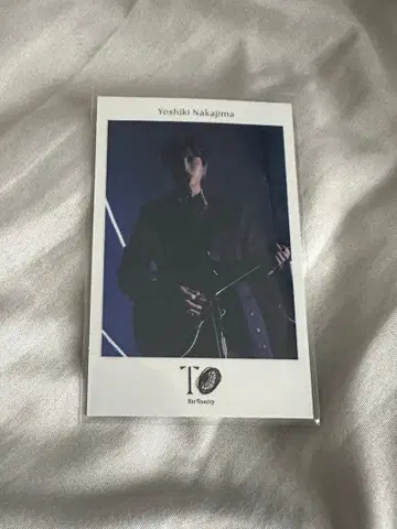 Sir Vanity 시네마 나카지마 요시키 폴라로이드풍 카드