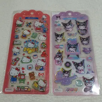 [정품] 드롭 제리 씰 헬로키티 쿠로미 [새상품] 산리오