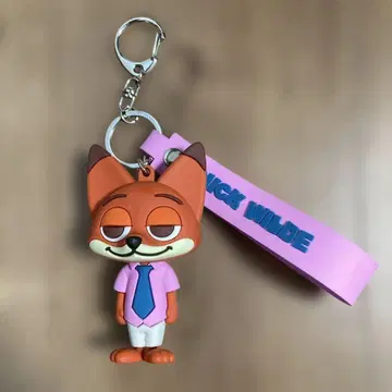 주토피아2 Happy 복권 F상 러버 마스코트 키링 닉