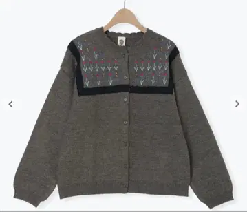 사만사 모스모스 Disney 겨울왕국/레이스 절개 가디건