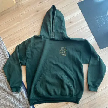ANTI SOCIAL SOCIAL CLUB 후드티 다크 그린