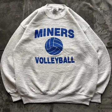 USA제 리 맨투맨 트레이닝복 오버 사이즈 프린트 구제 의류