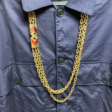 빈티지 MONET 3연 골드 체인 목걸이 모네