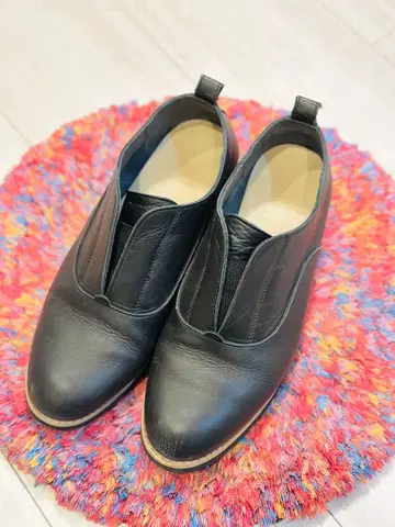 레시피 내 깃털 밴딩 슈즈 RP-338 소가죽 슬립온