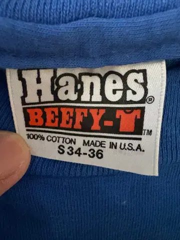 Hanes Hang Loose Hawaii 티셔츠 S 70~80년대