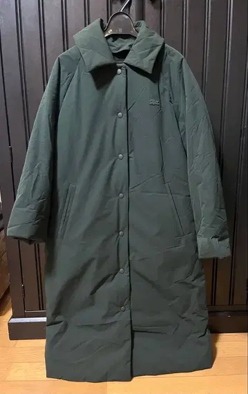 LACOSTE 다크 그린 롱 자켓