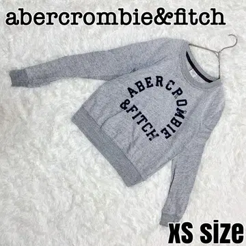 Abercrombie & Fitch 아바클로 로고 트레이닝복 그레이 XS