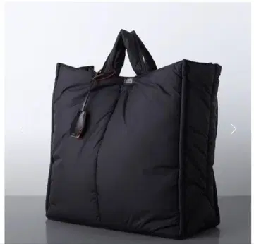 [ hALON ] / 아론 패딩 빅 토트백