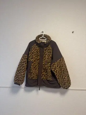 niko and - 레오파드 무늬 플리스 자켓 M