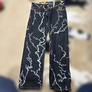 NRL Fierce lightning 스트레이트 팬츠