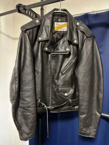 SCHOTT 618 더블 라이더스 자켓 사이즈 42 가죽