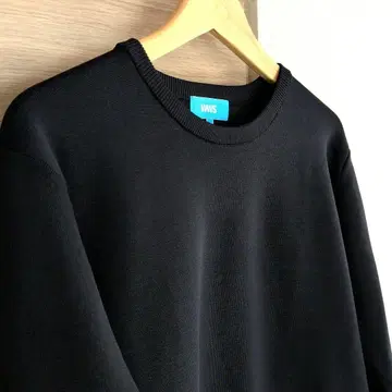 WWS 다크 네이비 워셔블 스트레치 니트 L