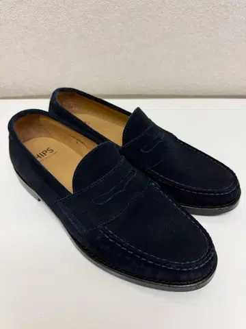 SHIPS 네이비 스웨이드 로퍼 사이즈 8 (26.0cm) 미사용