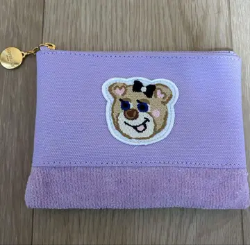 페이러 올드 테디걸 와펜 파우치 핑크