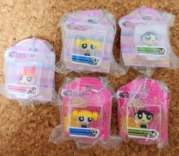 파워퍼프걸 블리스터 참 5종 가챠가챠 세트