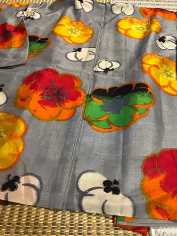 순수 실크 명선 겉옷