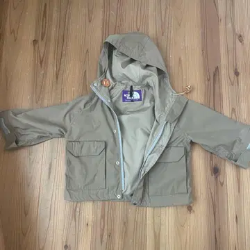 숏 기장 마운틴 파카