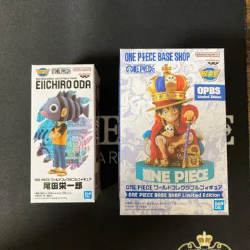 ONE PIECE BASE SHOP 월드 컬렉터블 피규어 2종