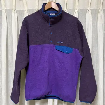 새상품급 파타고니아 신틸라 스냅T 보라색 사이즈S