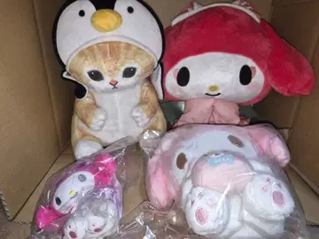 마이멜로디 모프 샌드 봉제 인형 묶음 판매 산리오