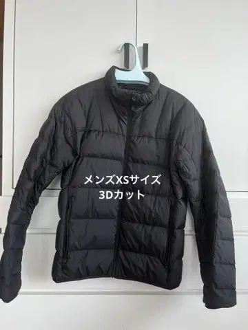 UNIQLO 울트라 라이트 다운 자켓 3D 컷 XS 블랙