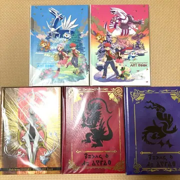 포켓몬 아트북 5권 세트