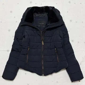 ZARA BASIC 다운풍 자켓 네이비 S