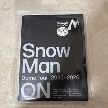 SnowMan DomeTour 2025 2026 ON 팜플렛