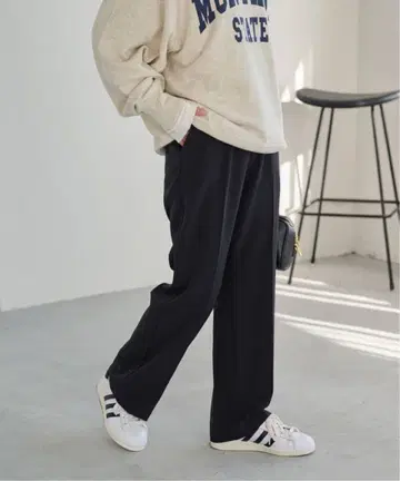 relume 블랙 슬랙스