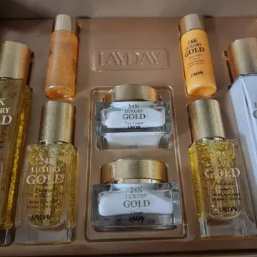 앙쥬 24k 럭셔리 골드(LAYDAY) 6종+2개샘플 여성화장품 세트 | 브랜드