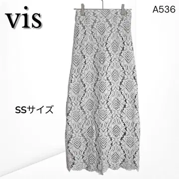 [비스] 레이스 타이트 스커트 꽃무늬 전체 레이스 엘레강트 SS