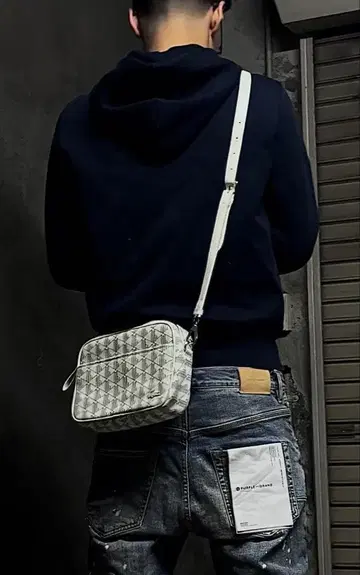 LACOSTE 모노그램 숄더백