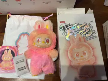 POP MART 봉제 인형 LOYALTY 핑크 오렌지