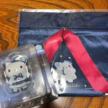 산리오 Happy 복권 A상 키티 피규어 C상 하나마루 유령 파우치