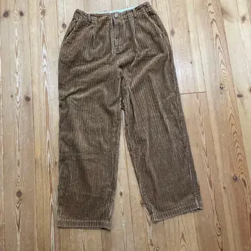 카구레 코듀로이 와이드 팬츠