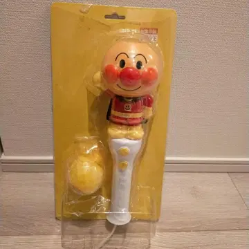 호빵맨 뮤지엄 한정판 샤봉 방울 지팡이