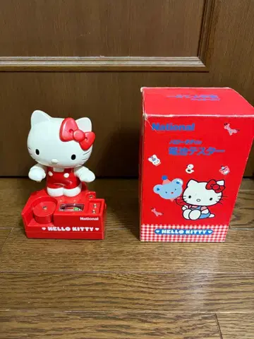 쇼와 레트로 산리오 키티 배터리 잔량 체커 FF-998 1985년