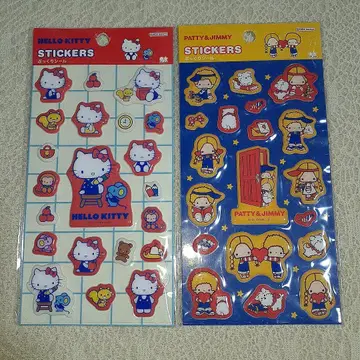 [정품] 통통 씰 레트로 헬로키티 패티&지미 [새상품] 산리오