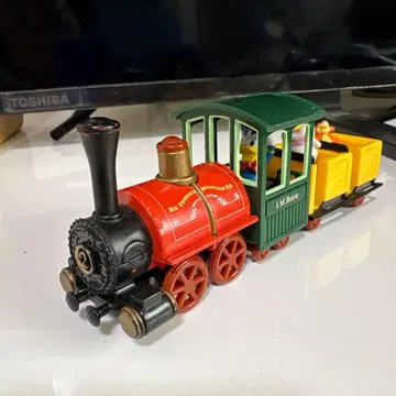 증기기관차 I.M.Brave 빅 썬더 마운틴 빈티지 미니어처