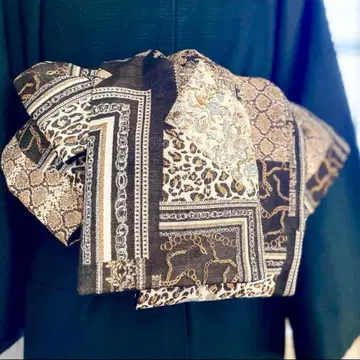 세련된 변화 패턴 가볍고 부드러운 반폭 오비 세탁 가능한 오비