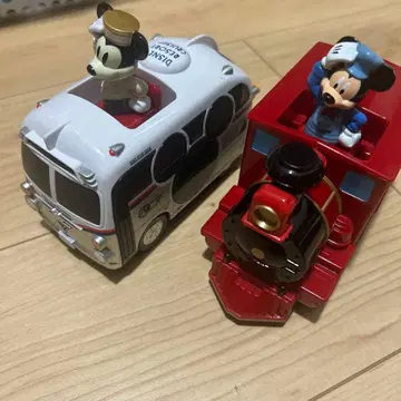 디즈니 리조트 버스 기관차 미키마우스