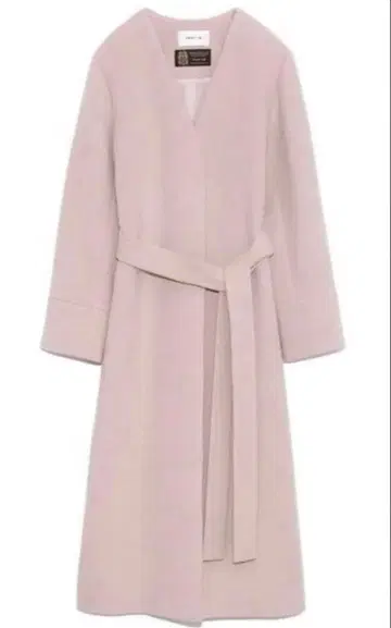 프레이 아이디 롱 코트 핑크 새상품급