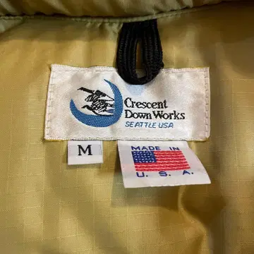 Crescent Down Works 후드 부착 다운 자켓 M