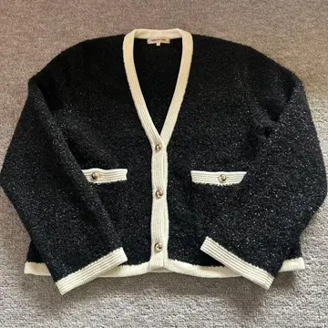 Apuweiser-riche 키라키라 루프 트위드 자켓