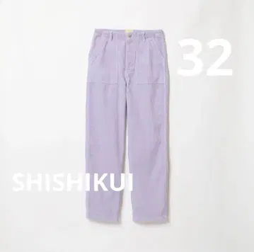 SHISHIKUI CORDUROY BAKER /L.PURPLE