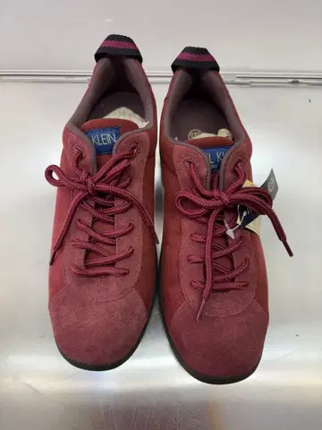 MICHEL KLEIN 버건디 스니커즈