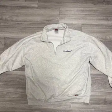 Ben Davis 그레이 하프 지퍼 트레이닝복